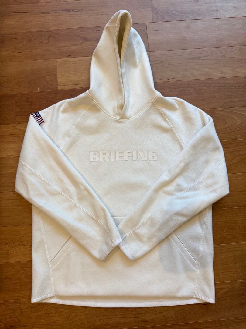 BRIEFING フード付きトレーナー