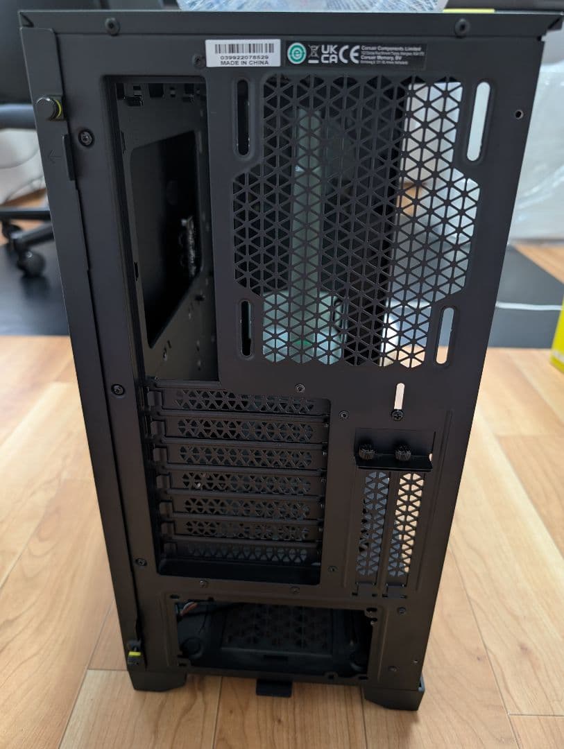 【美品】Corsair 4000X RGB PCケース ＋ おまけファン付き