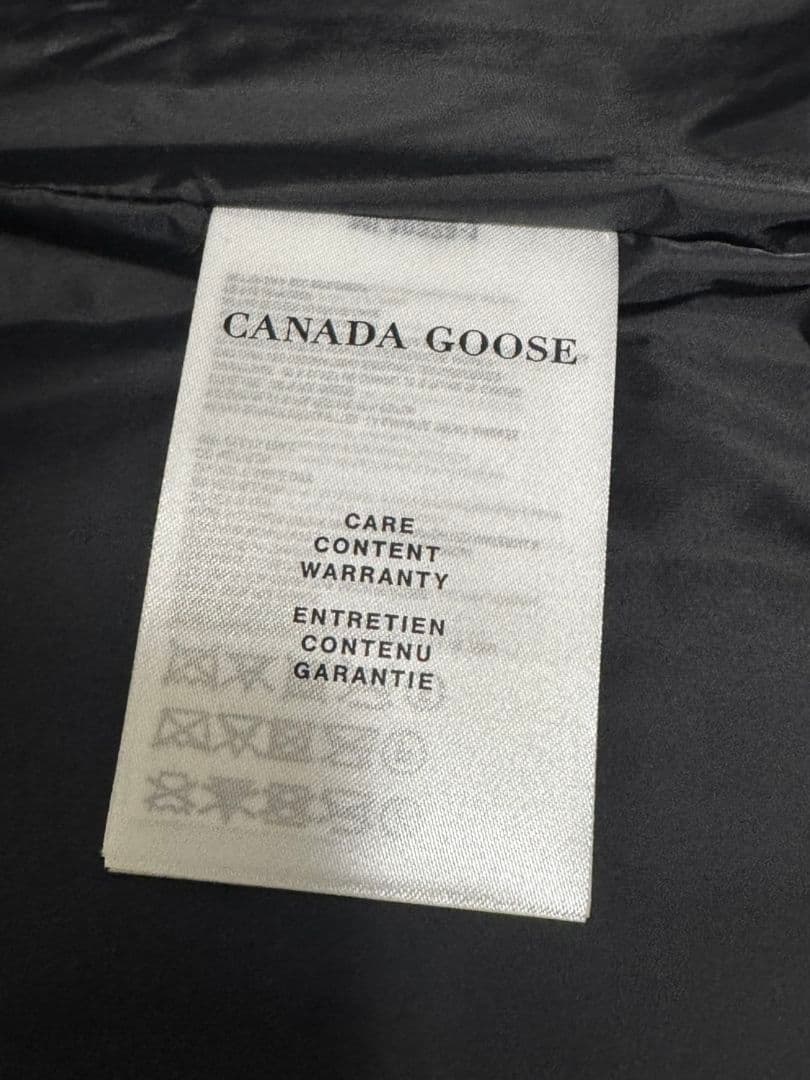 カナダグース　ガーソンベスト　ブラックレーベル　サイズM