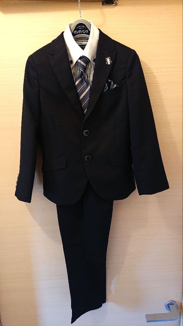 男の子 120cm 入学式　スーツ　セット