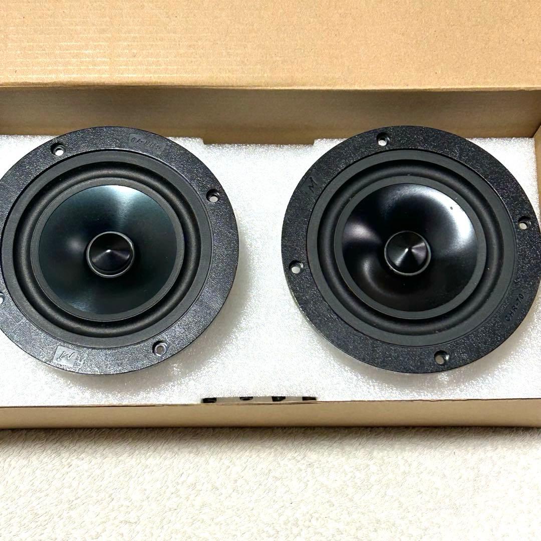 未使用品 MarkAudio CHR70v3 10cmフルレンジ ユニット ペア