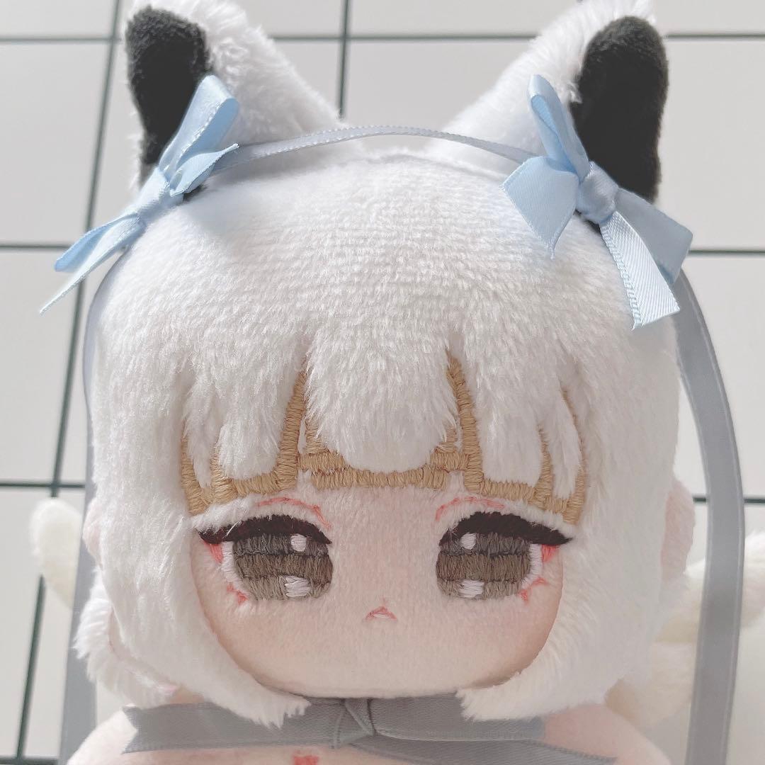 15cm 自作ぬいぐるみ　天使ちゃん　着せ替え　ハンドメイド　オリジナル