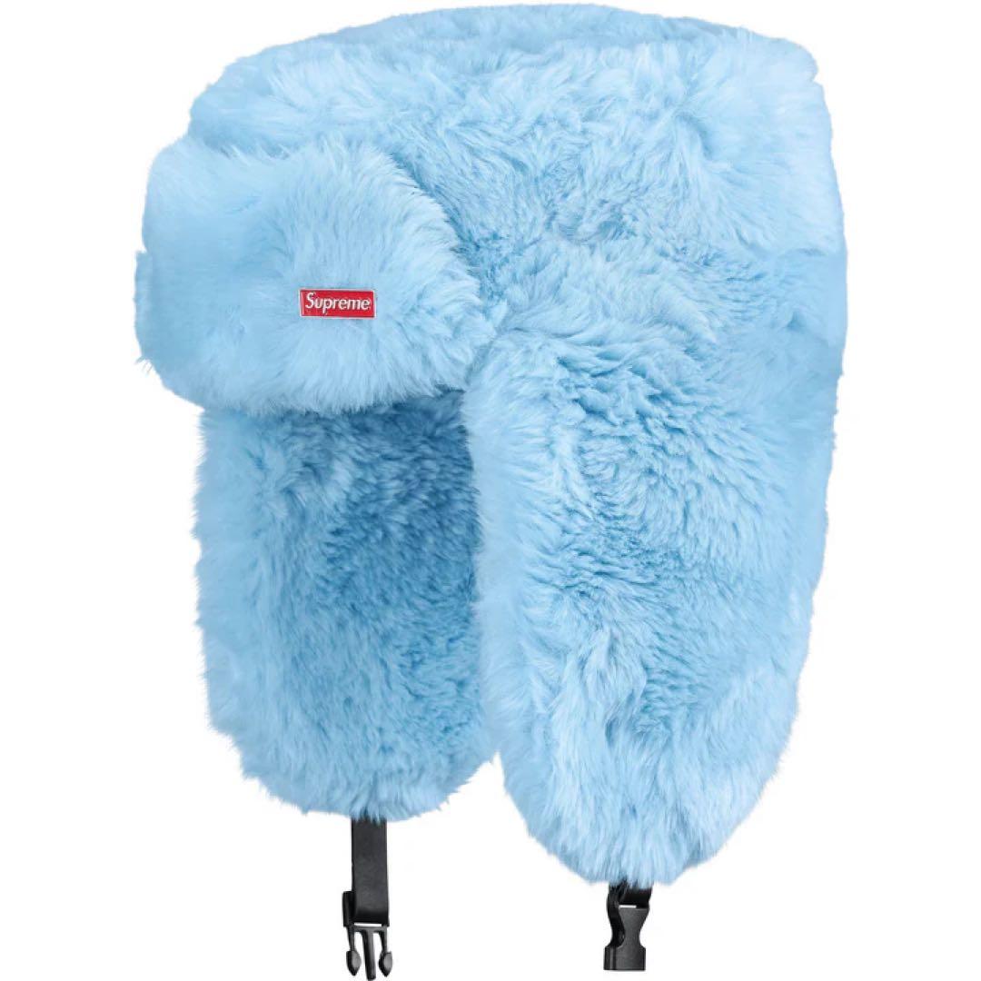 Supreme Ushanka Hat 水色 Light Blue S/M