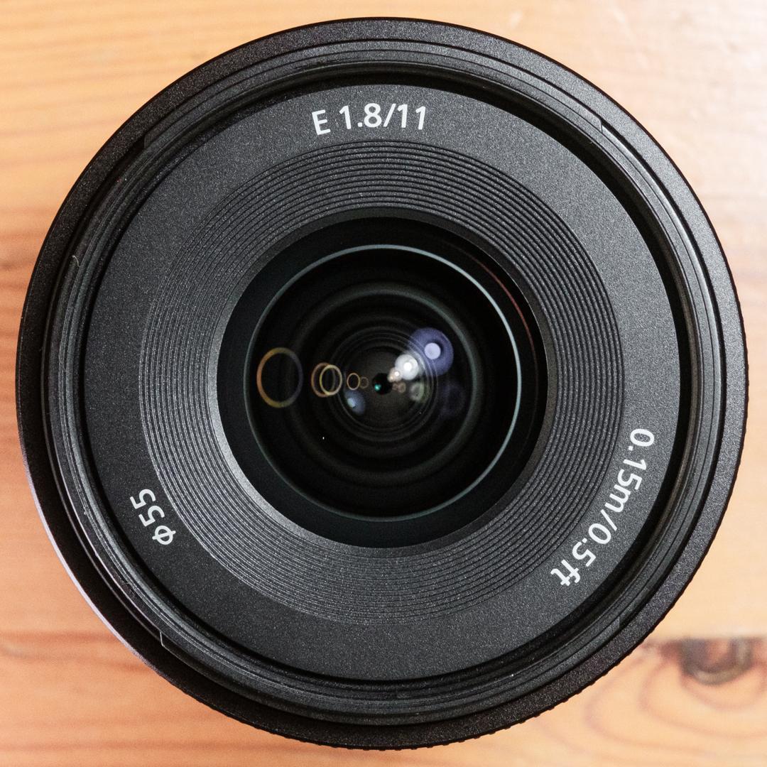 【美品】SONY(ソニー) E 1.8/11 15mm(SEL11F18)