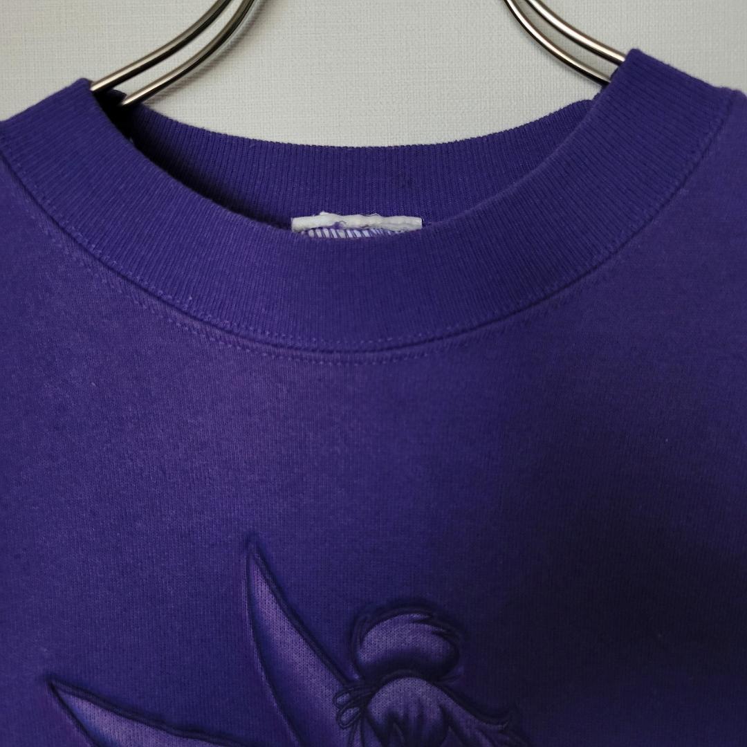 Disney ティンカーベル 刺繍スウェットシャツ