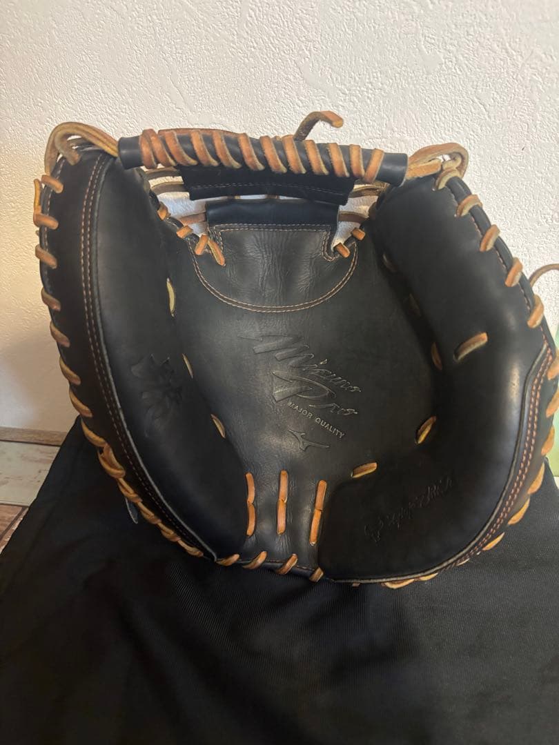 ミズノプロ　軟式用キャッチャーミット　號-SAKEBI- 中古品