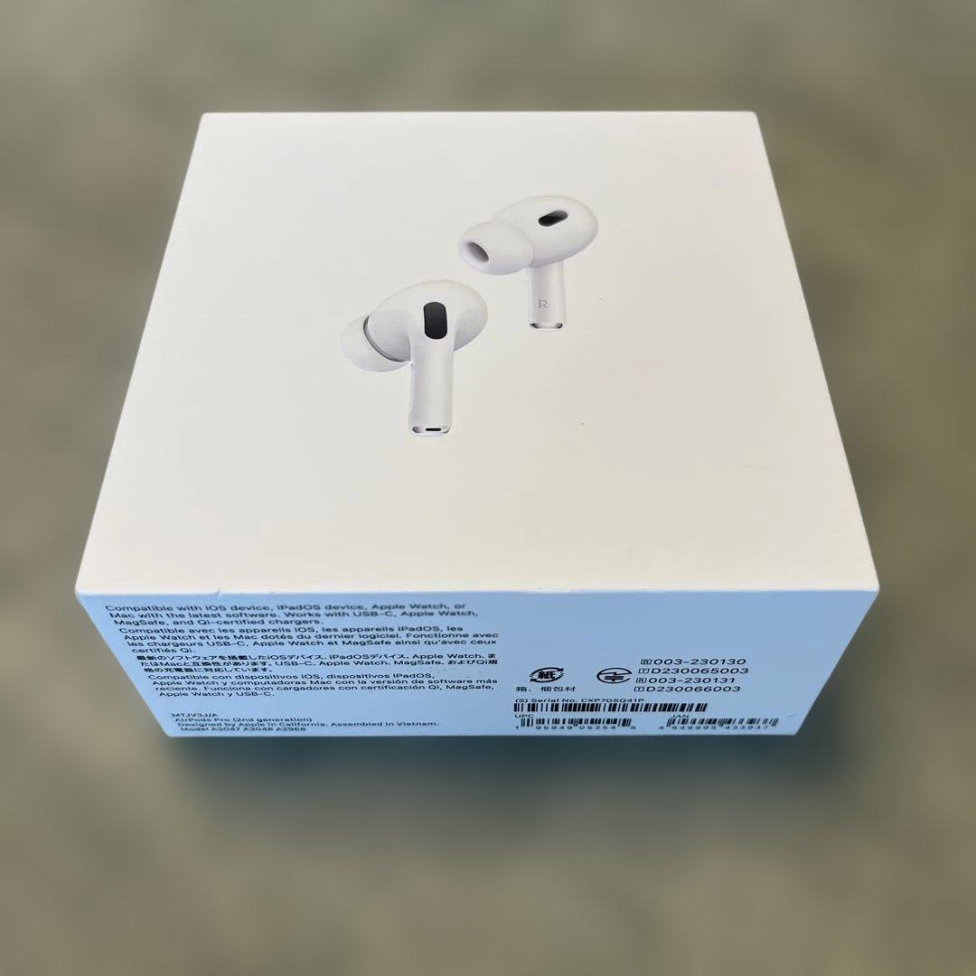 【未開封】AirPods Pro (第2世代)本体 MagSafe充電ケース付き