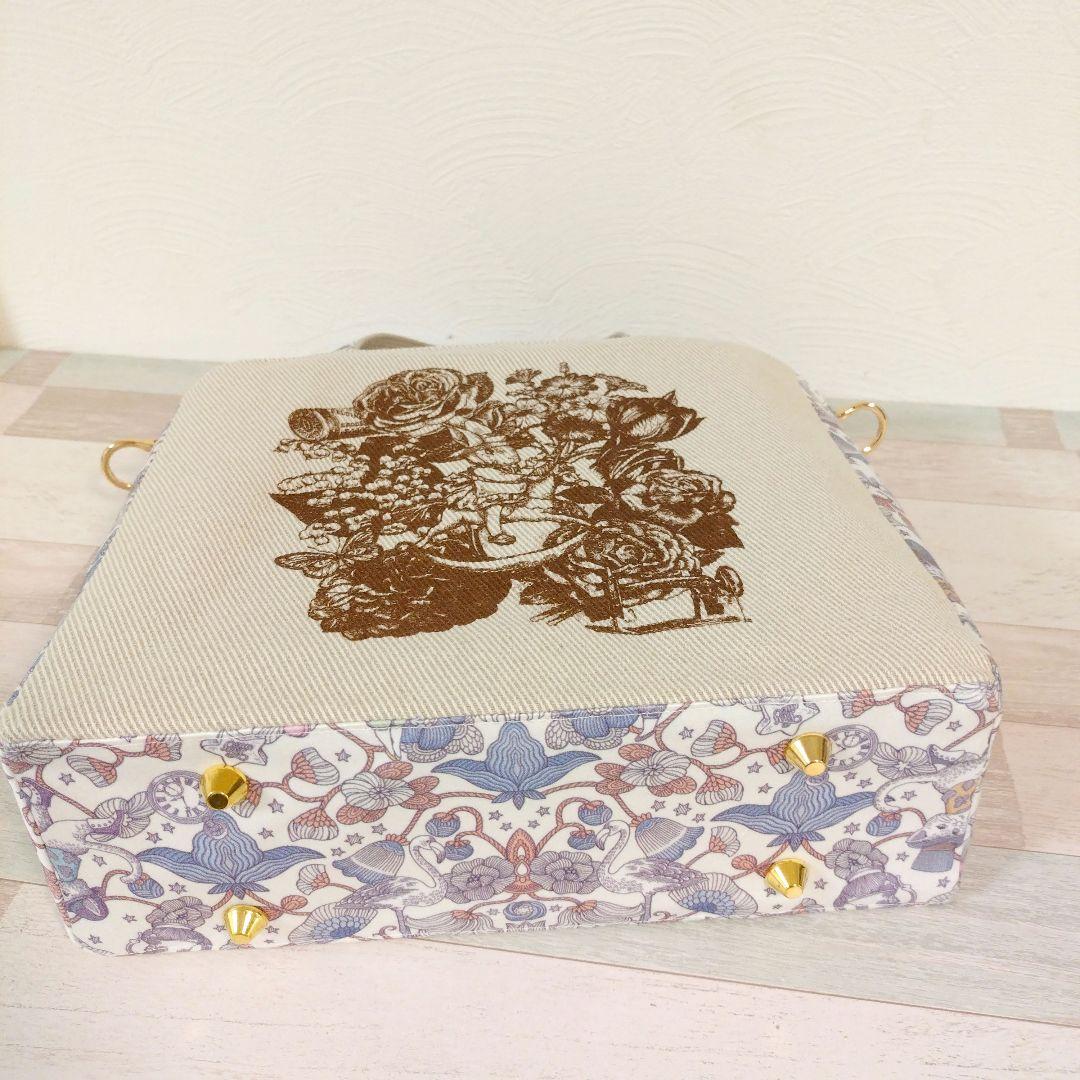 専用☆大きめ 上マチファスナートート＆ ポーチ☆ ジョリーフルール