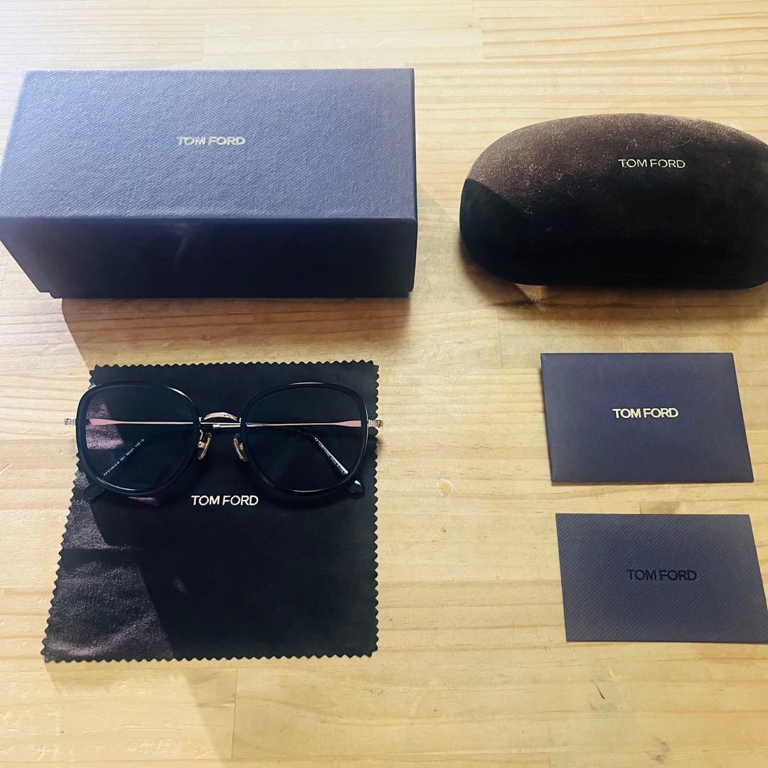 TOM FORD ラウンド メガネ サングラス