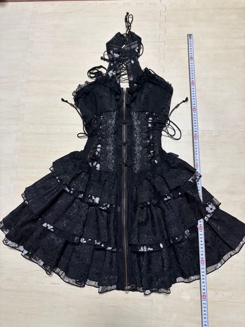 L*引様 【タグ付き】ozz on japan ビスチェ ワンピース チャイナ