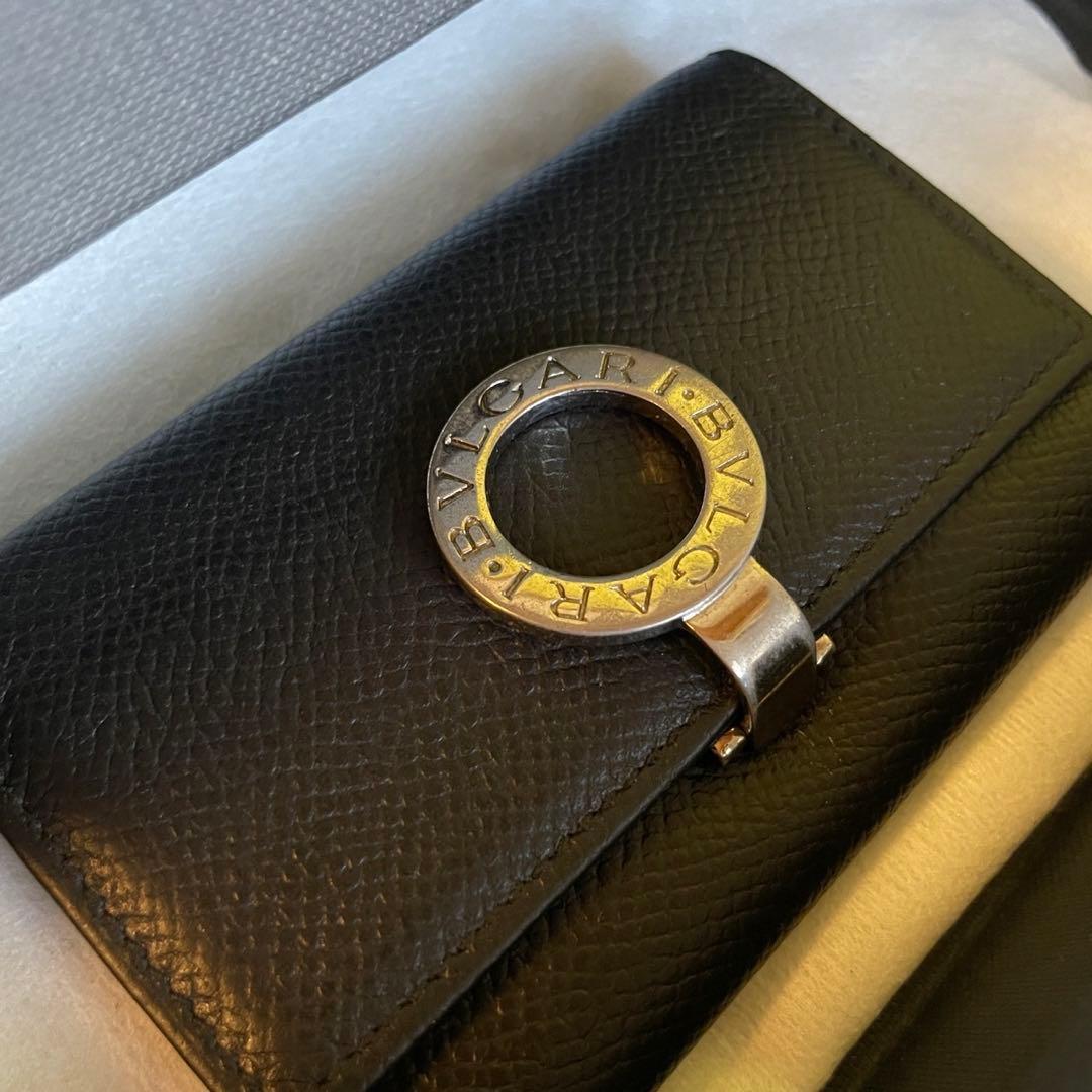 正規品⭐️極美品⭐️BVLGARI ブルガリ　男女兼用　キーケース　キーリング　6連