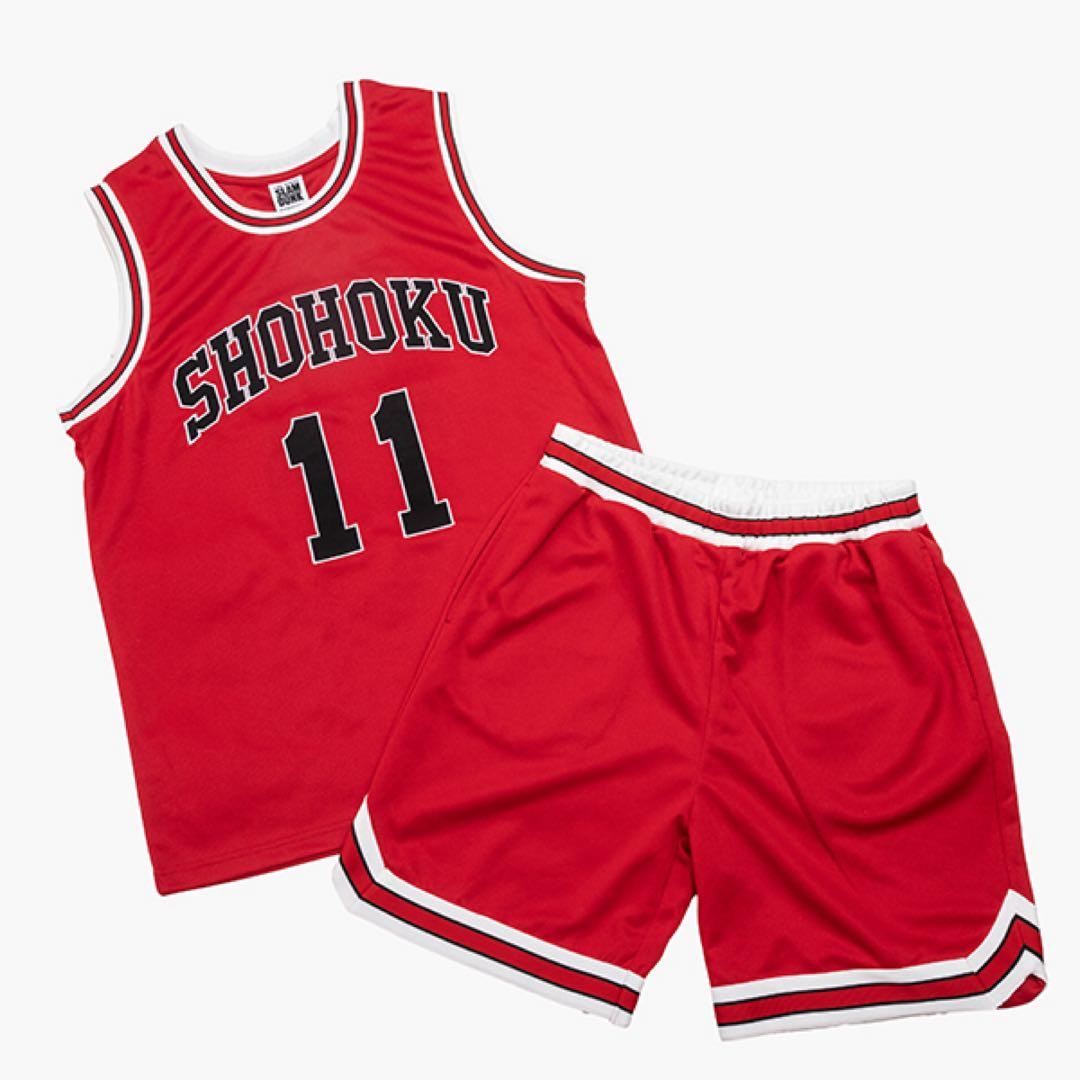 【XL】THE FIRST SLAM DUNK 湘北ユニフォームセット（流川楓）