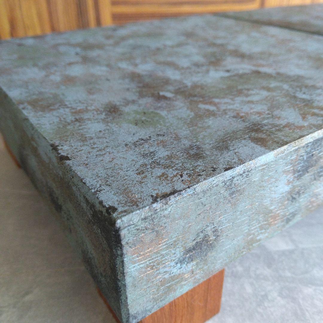 スピーカースタンド一対　青銅風仕上げ