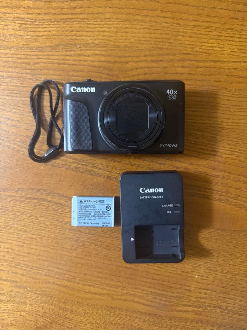Canon コンパクトデジタルカメラ　power shot sx740
