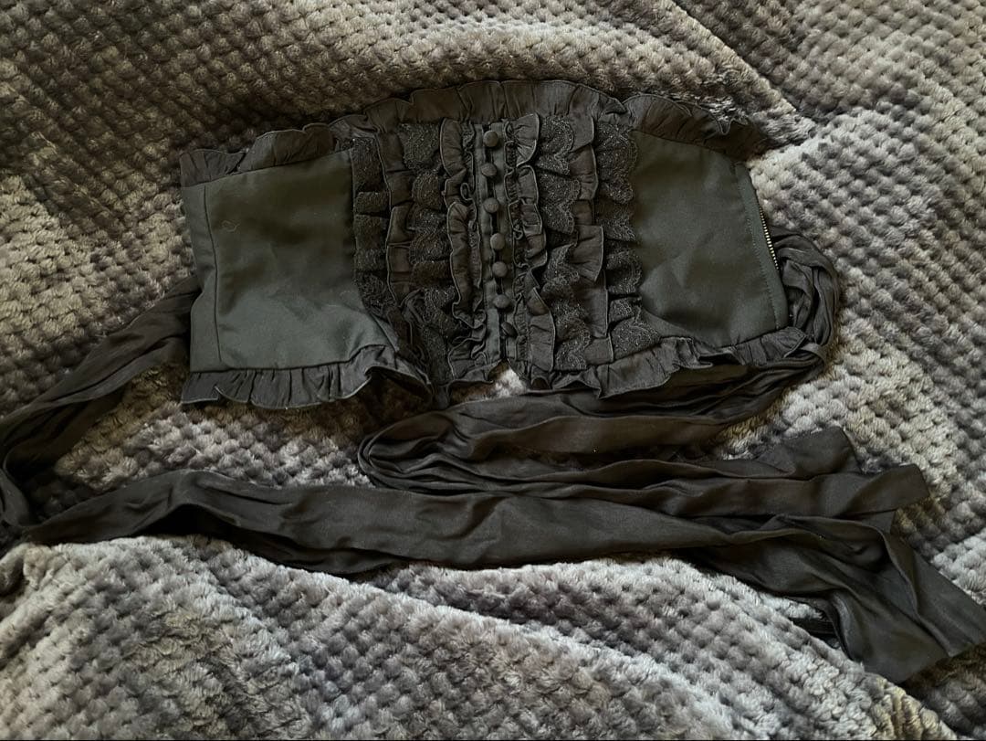 ころっこ　sheglit フリルリボンコルセット　M