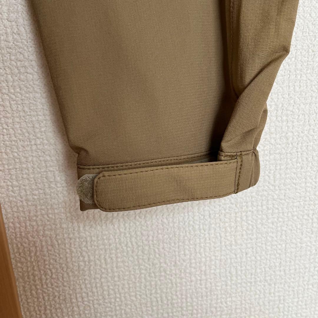 THE NORTH FACE フード付きロングレインコート ベージュ S