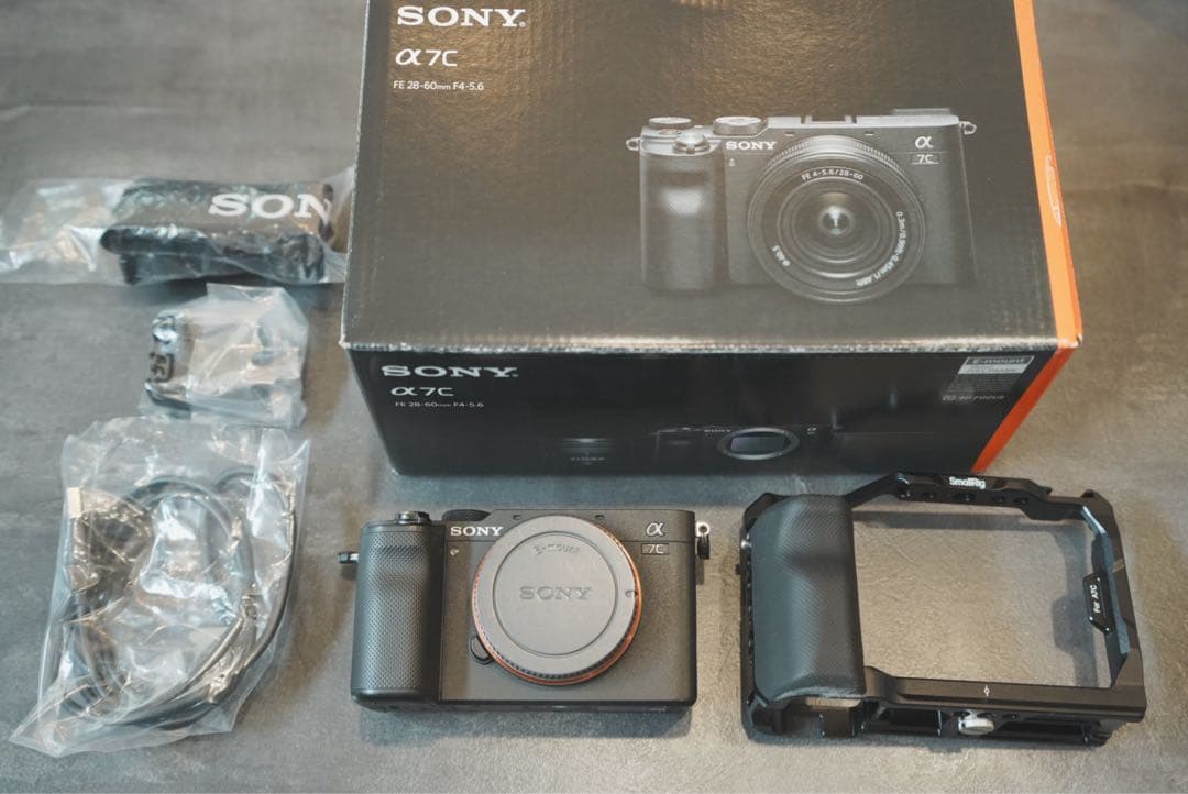 SONY α7C グリップ付き