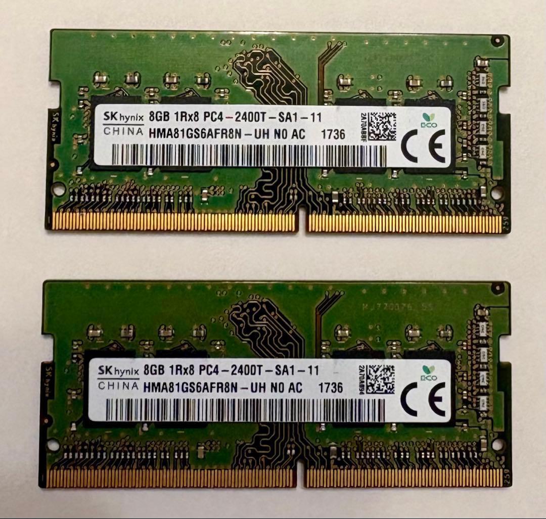 メモリー SK hynix 16GB PC4-2400T-SA1-11