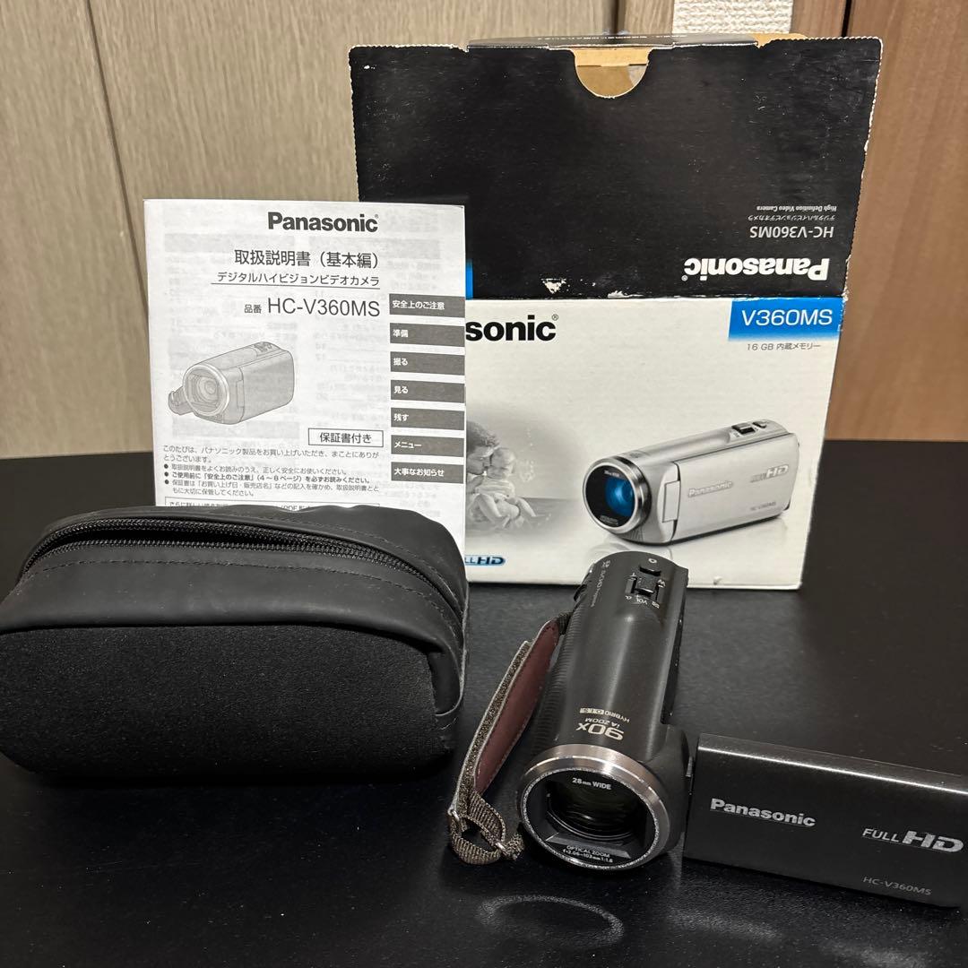 Panasonic HC-V360MS ビデオカメラ+32GB SDカード