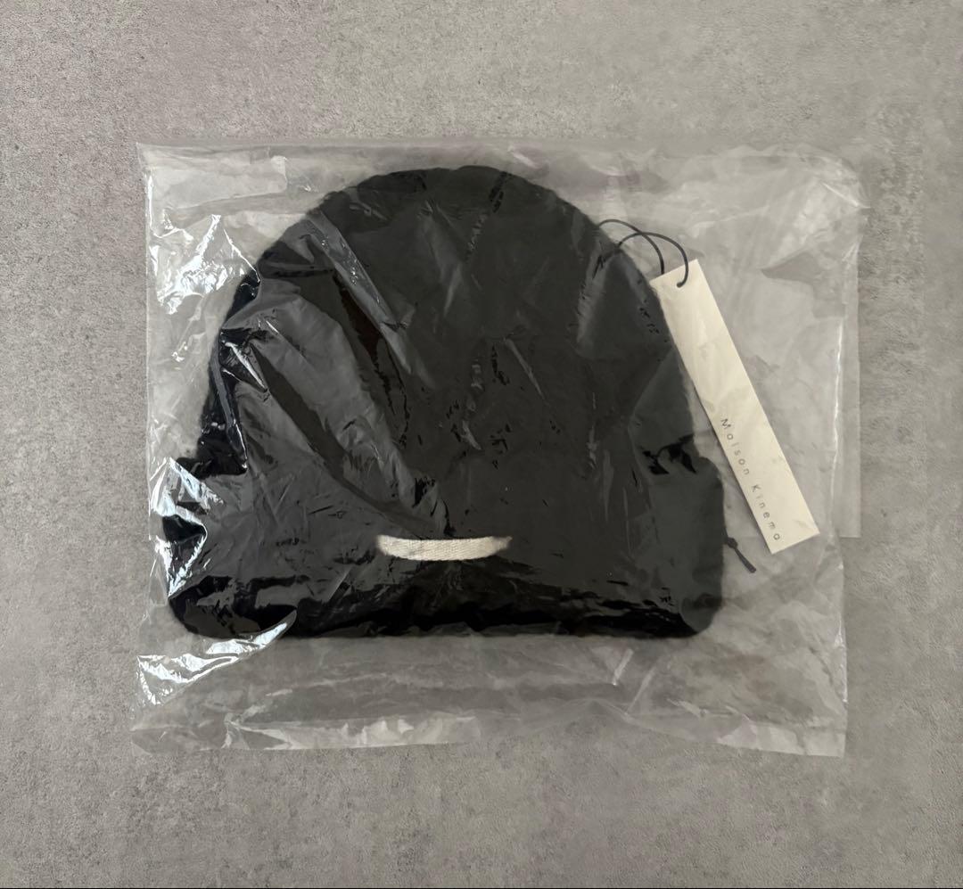 帽子 Maison kinema Cottonmohair room knit cap