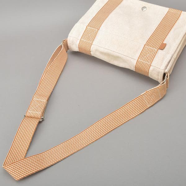 美品◇エルメスニューフールトゥバサスPMショルダーバッグクリーニング済オレンジ