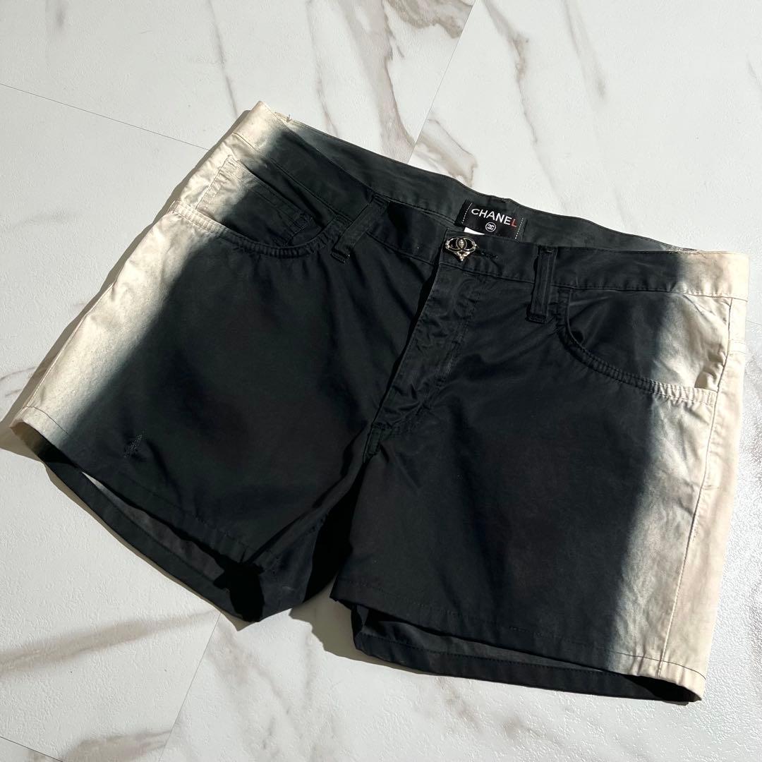 入手困難✨ シャネル CHANEL ココマーク金具 グラデーション 短パン