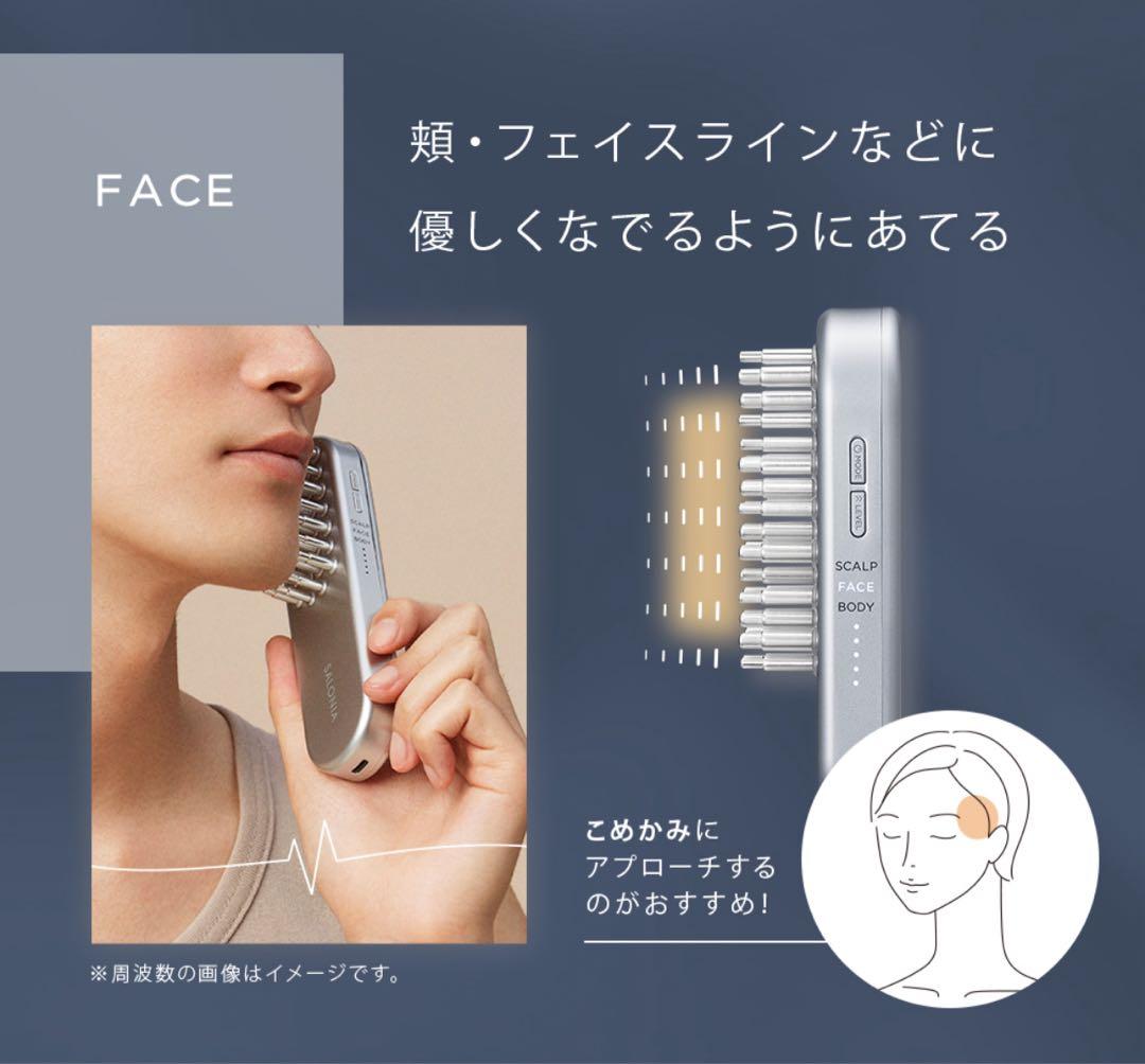 【美顔器】SALONIA EMS LIFT BRUSH