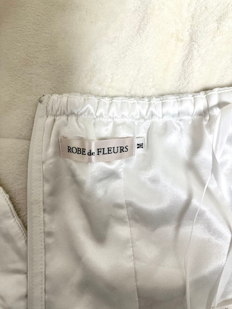 ホワイト　キャバドレス　M