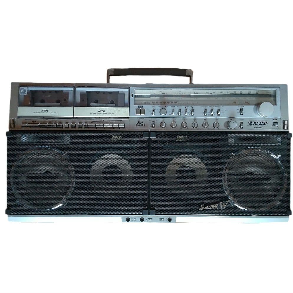 SHARP GF-909 サラブレッド ラジカセ (ジャンク) シャープ