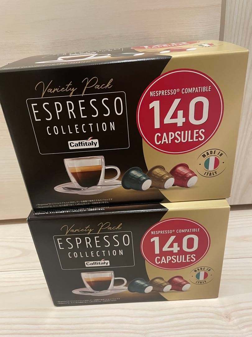 コストコ　カフィタリー　ネスプレッソ　140カプセル入×2箱