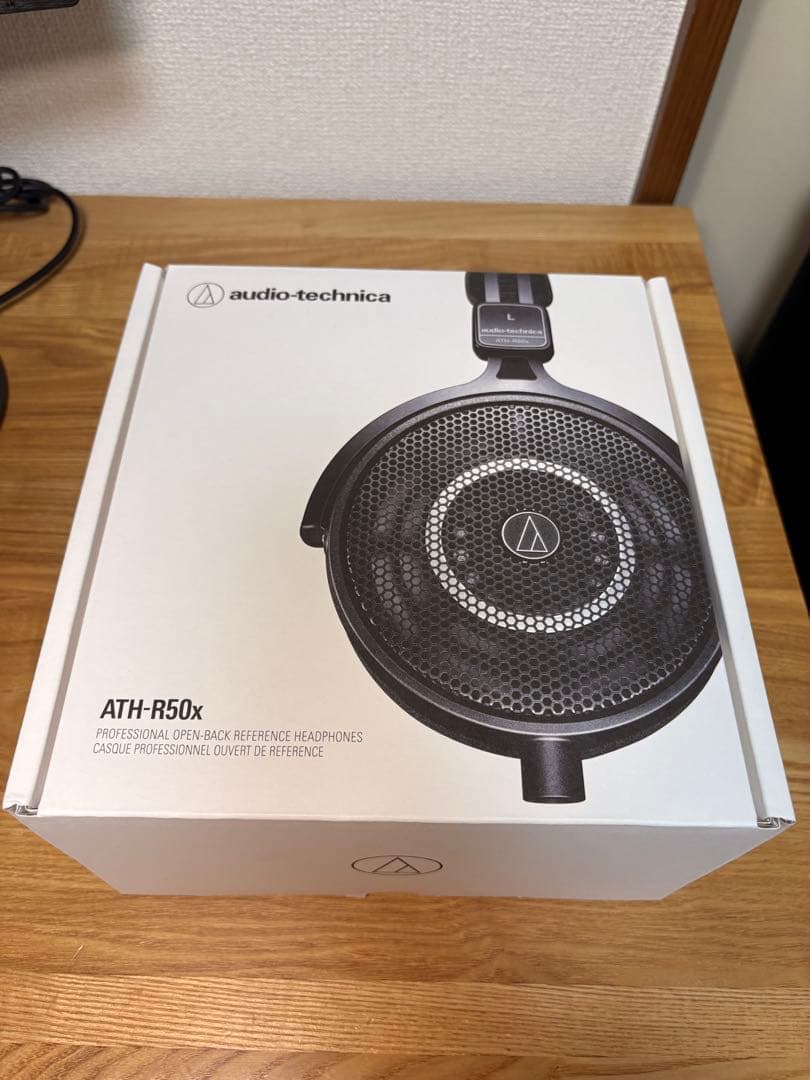 【美品】audio-technica　ATH-R50X 開放型 おまけ付