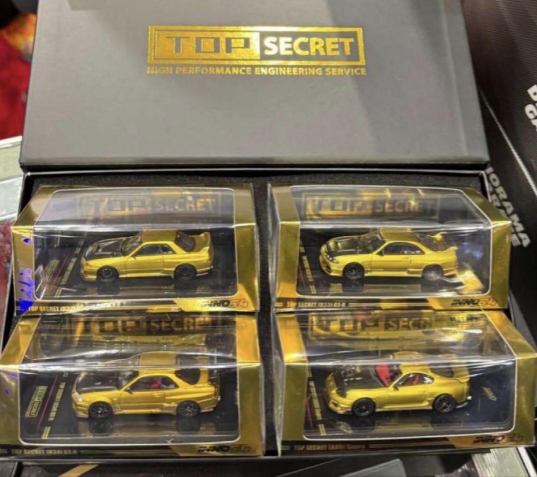 トップシークレット 1:64 BOXSET 東京オートサロン mini gt