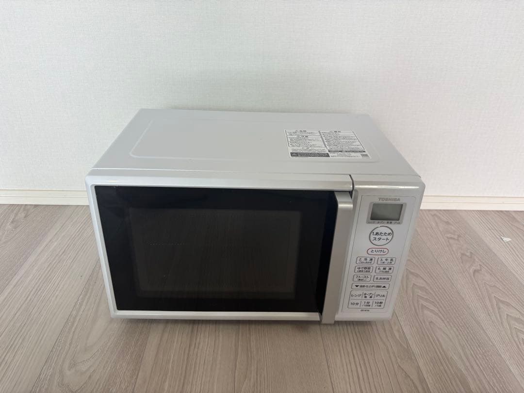 【コーン】【美品】電子レンジ 東芝 ER-W16(W)（2023年製）