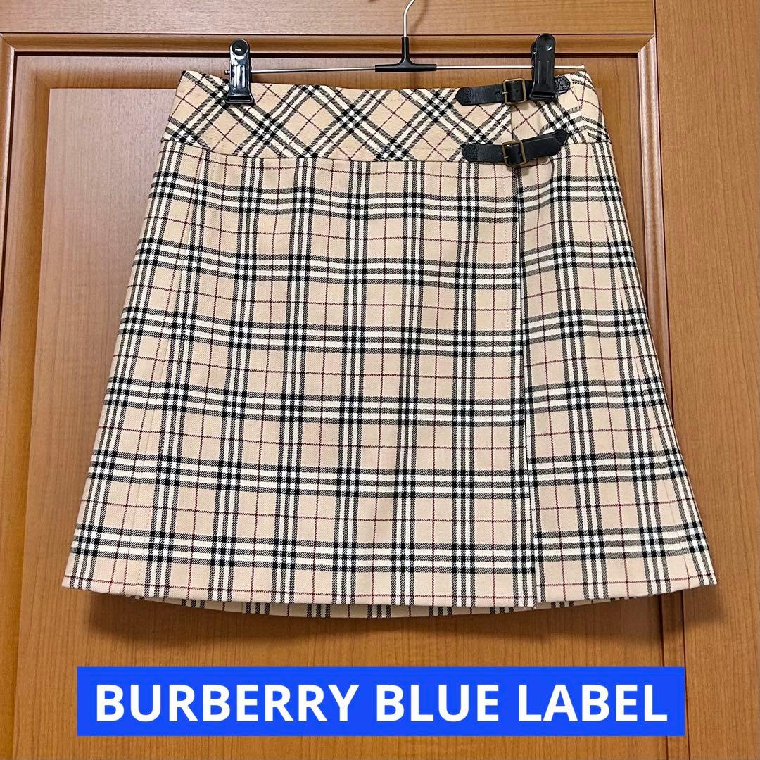 美品BURBERRY BLUE LABEL ♡チェック柄スカート