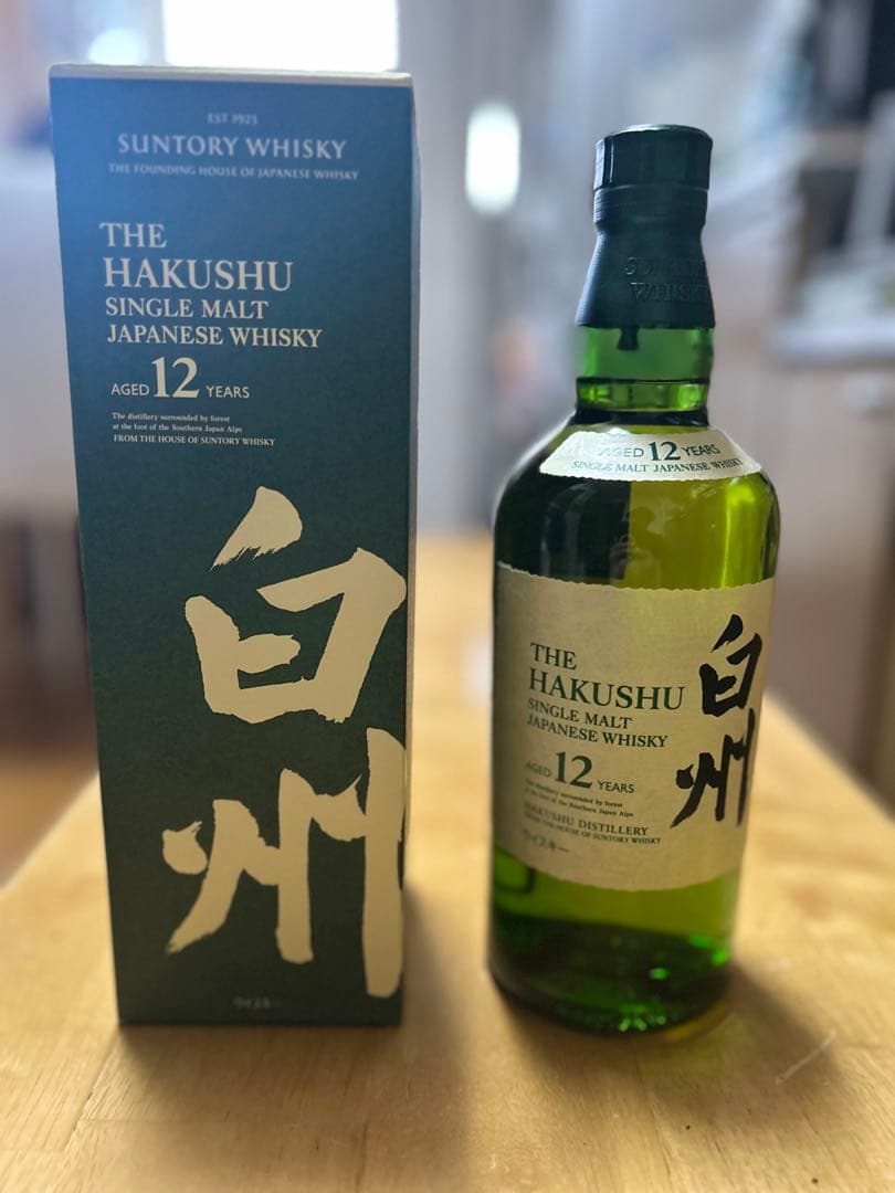 【新品、未開封】白州12年　サントリー ハクシュ 12年 700ml