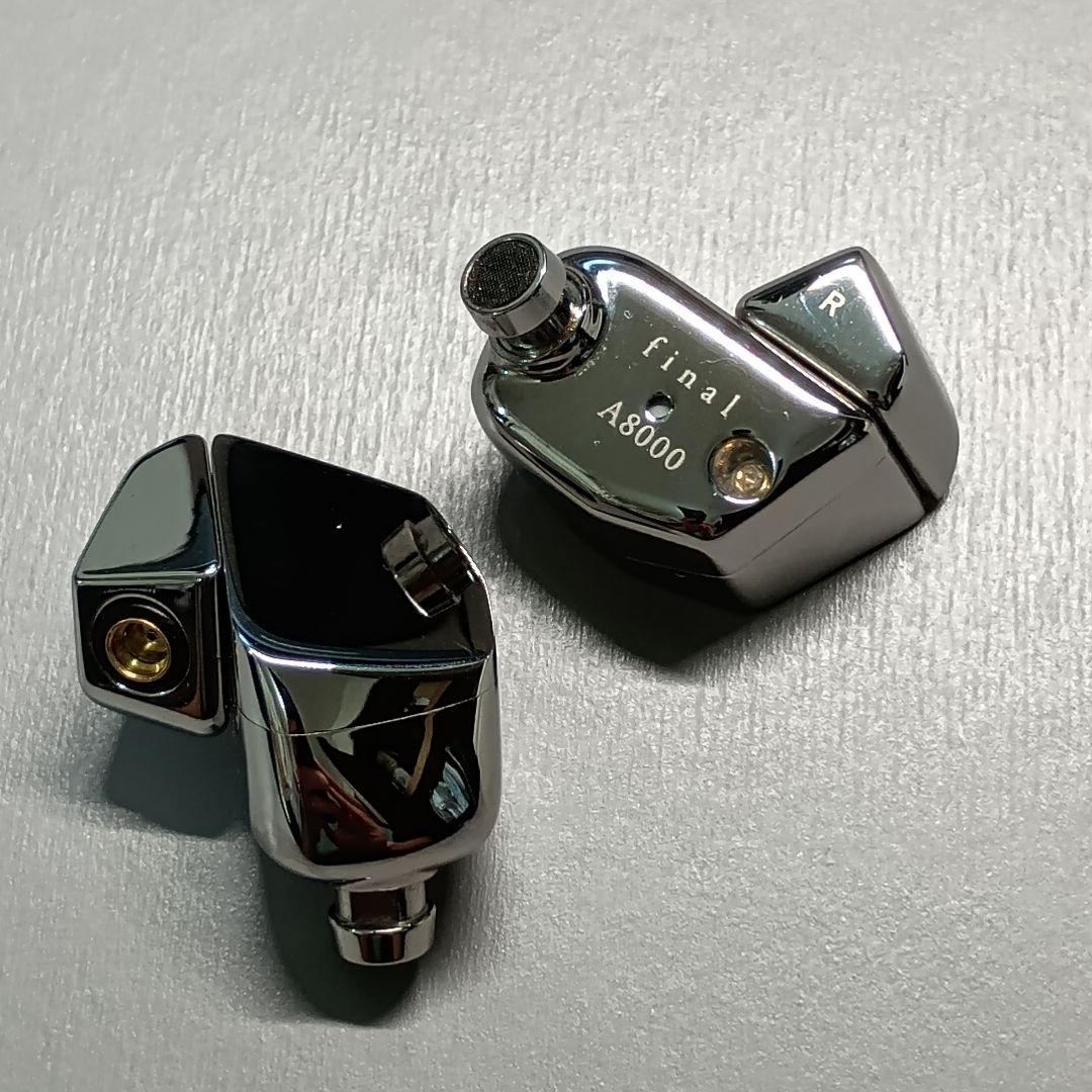 【美品】final A8000 + Style Craft 牛革ケース LS-2