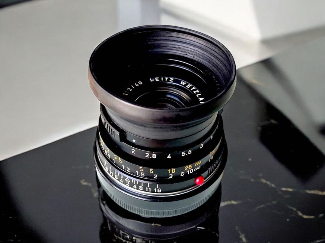 関東カメラサービスOH済票付　LEICA Summicron-C 40mm f2