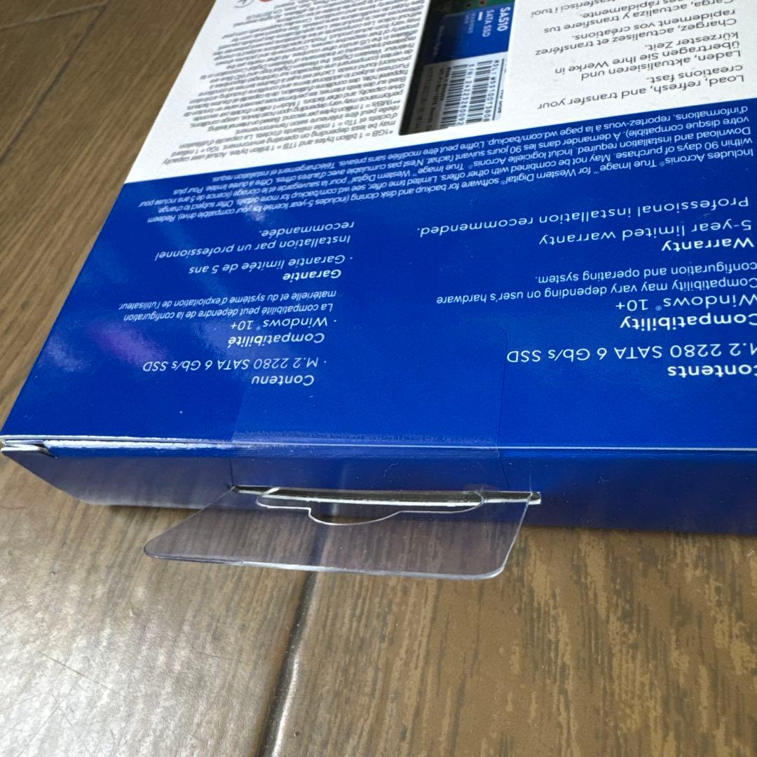 【新品】WD Blue SA510 M.2 2280 SATA SSD 1TB
