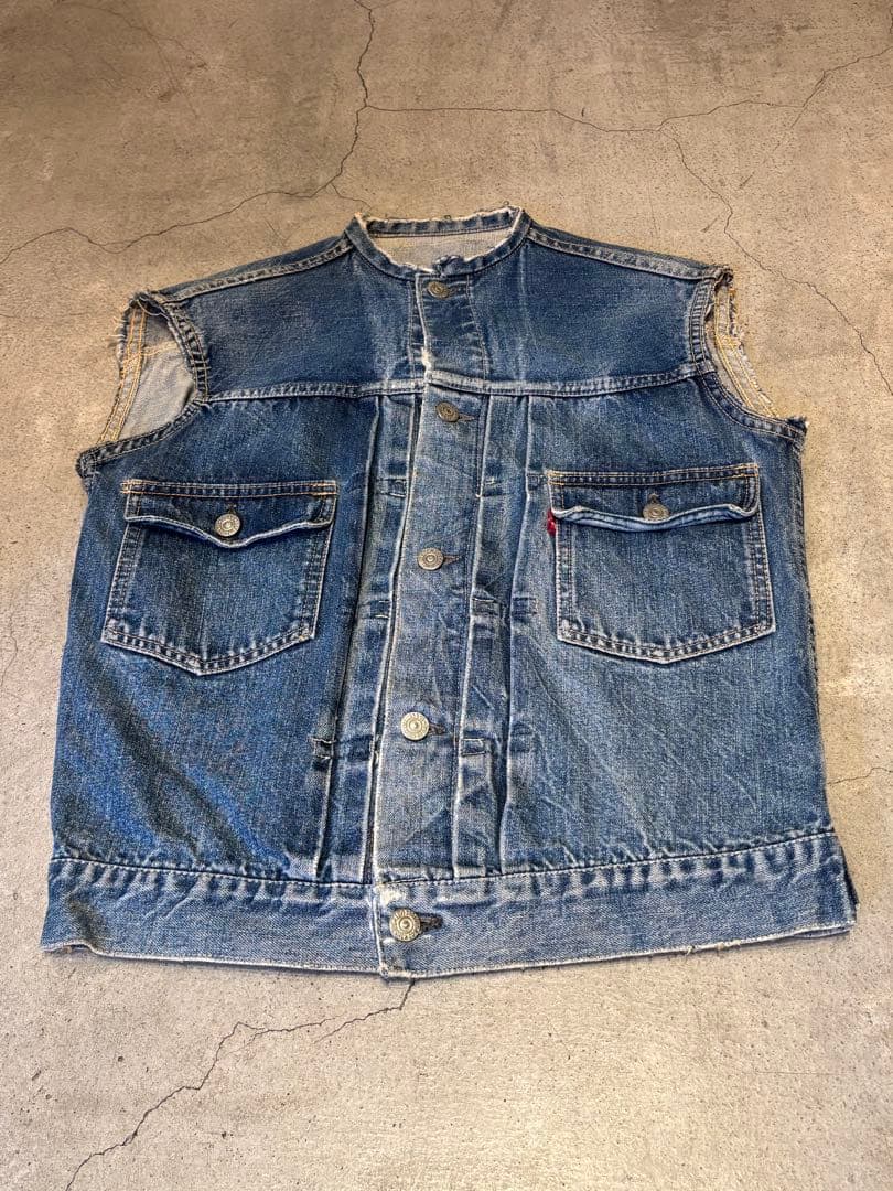 Levi’s 507XX 2nd ヴィンテージ デニム ベスト BIG E