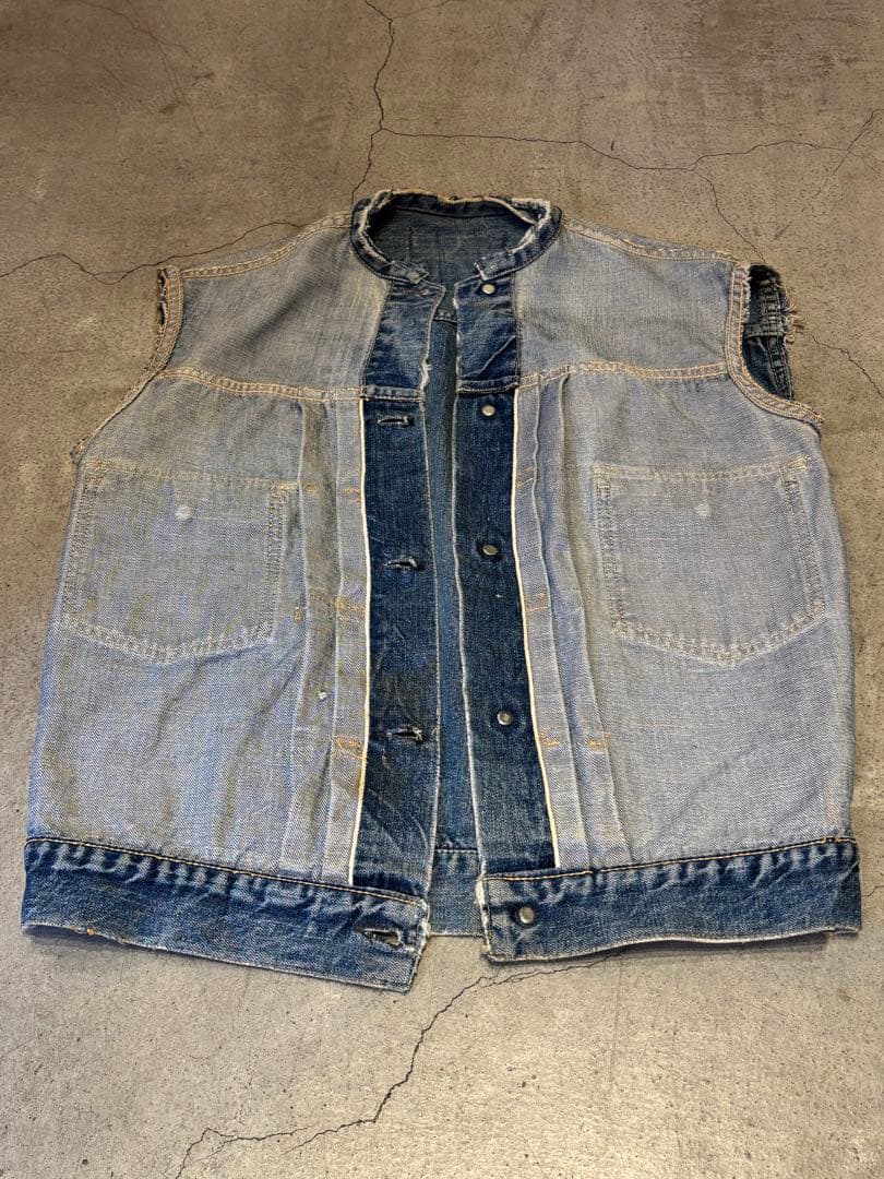 Levi’s 507XX 2nd ヴィンテージ デニム ベスト BIG E