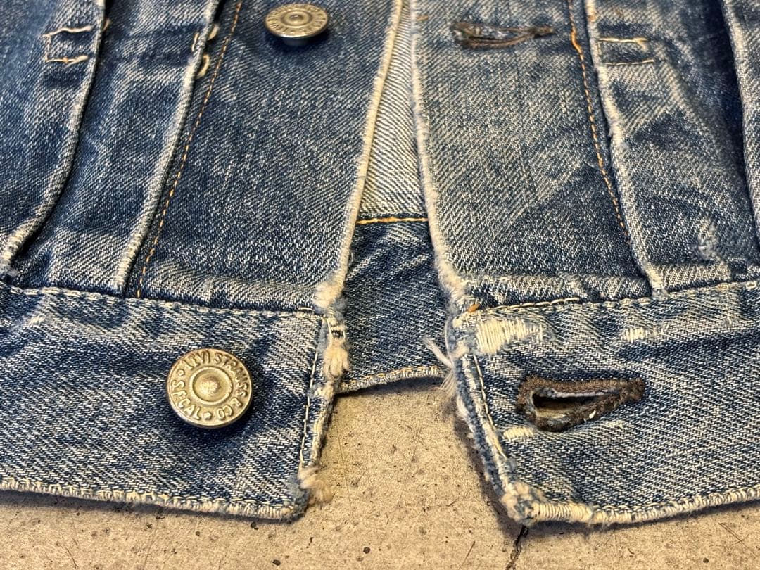 Levi’s 507XX 2nd ヴィンテージ デニム ベスト BIG E