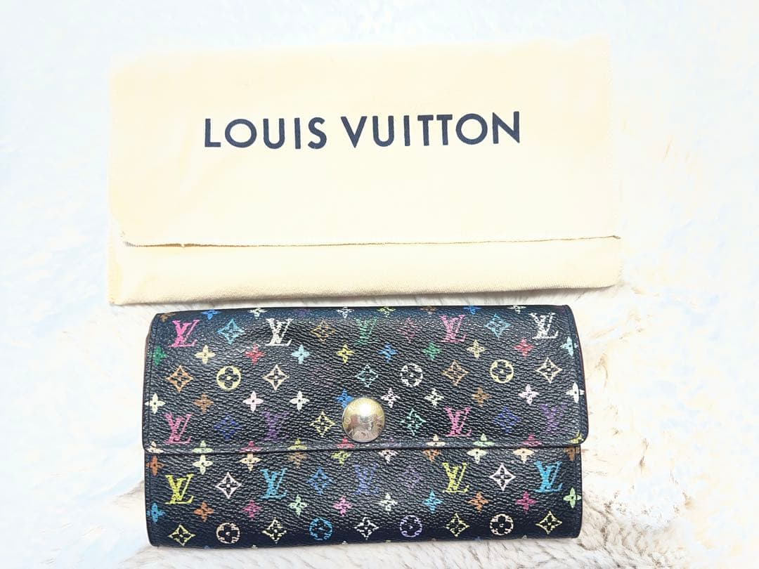 LOUIS VUITTONルイ・ヴィトンマルチカラー モノグラム長財布