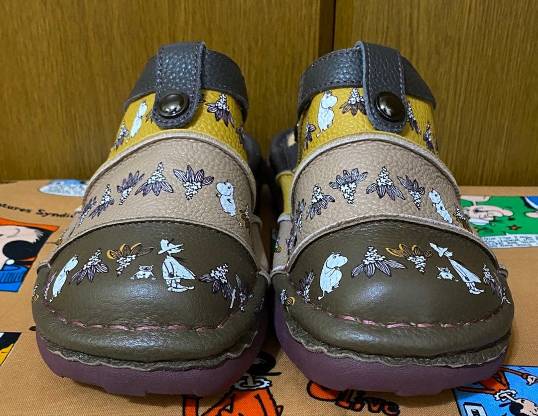 未使用　エスタシオン×ムーミン　2wayサボサンダル