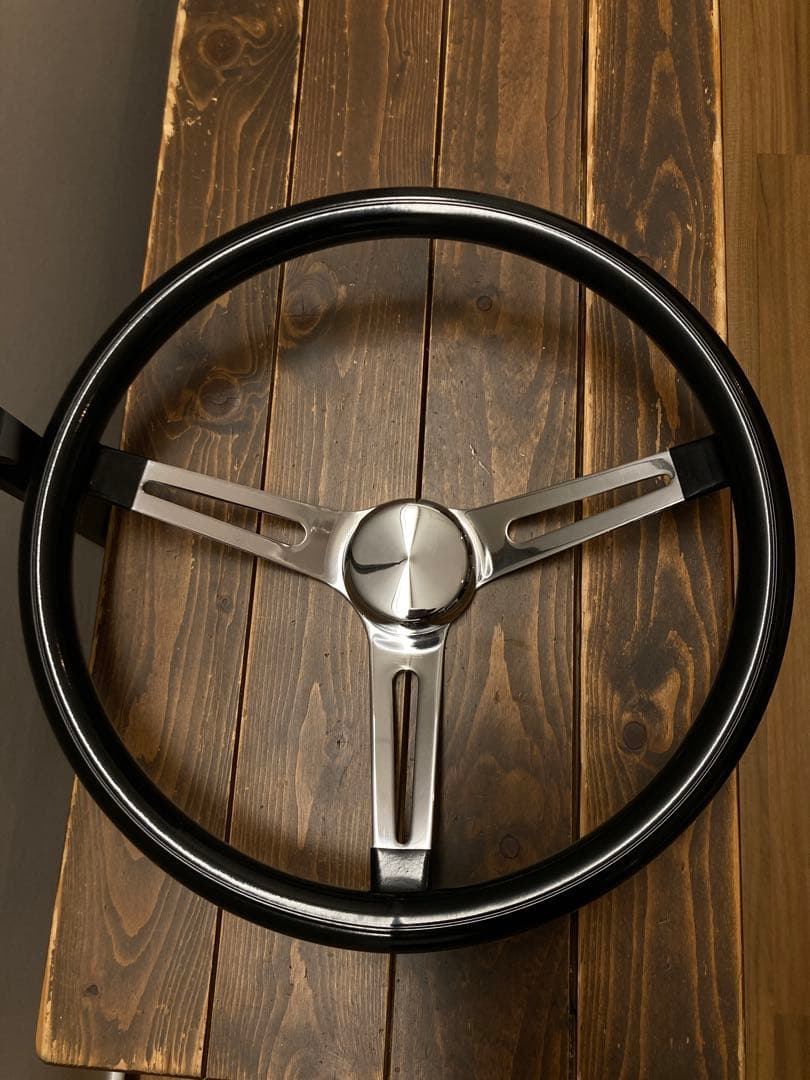 ムーンアイズ　ステアリング　38φ 38cm 絶版デザイン　ブラック