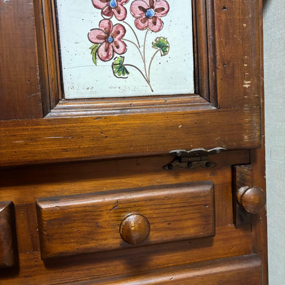 バレンシア ライティングビューロー イタリア製 アンティーク 引き出し 収納