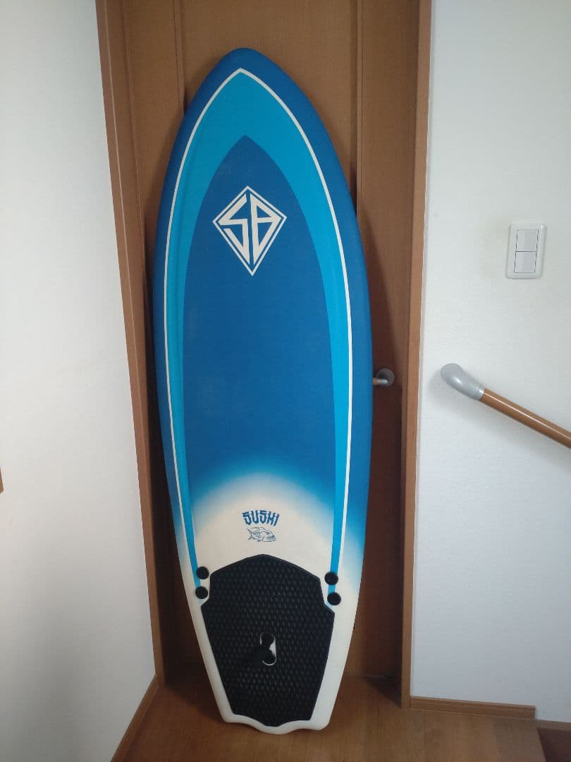 コストコ SUSHI サーフボード 5'8 ソフトボード手渡し