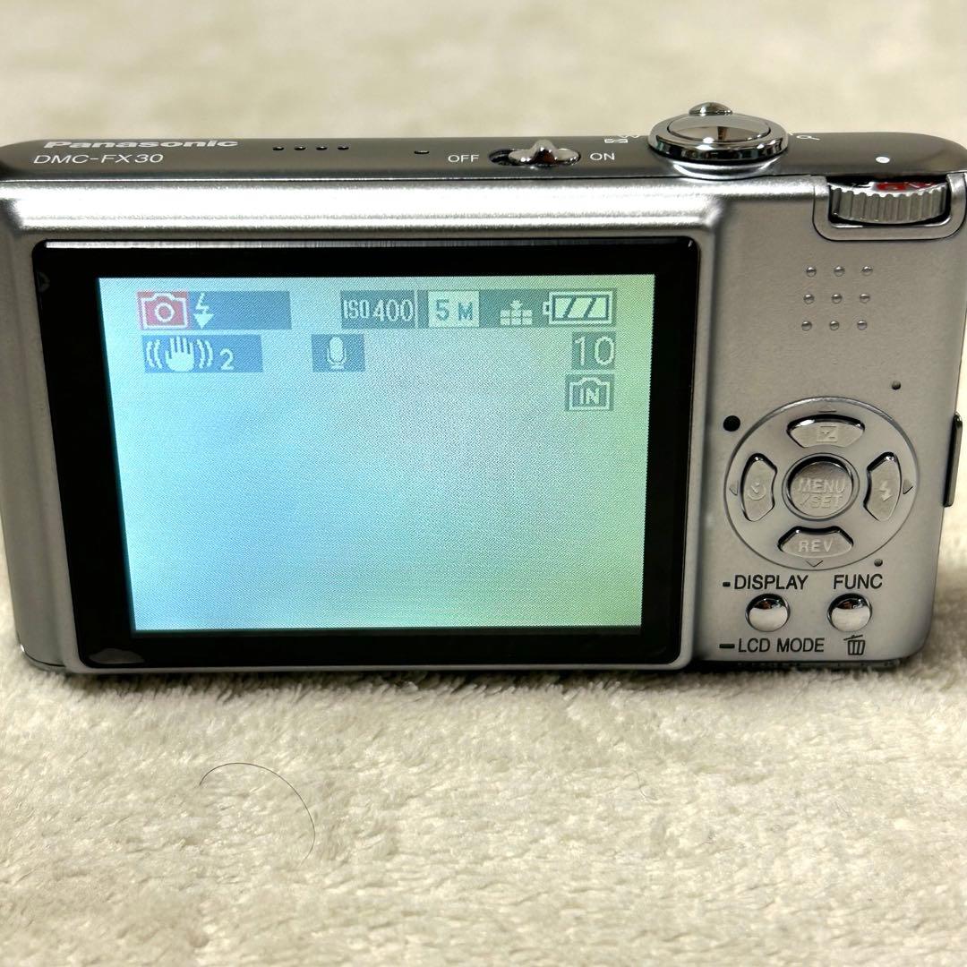 美品 動作確認済 Panasonic パナソニック LUMIX DMC-FX30