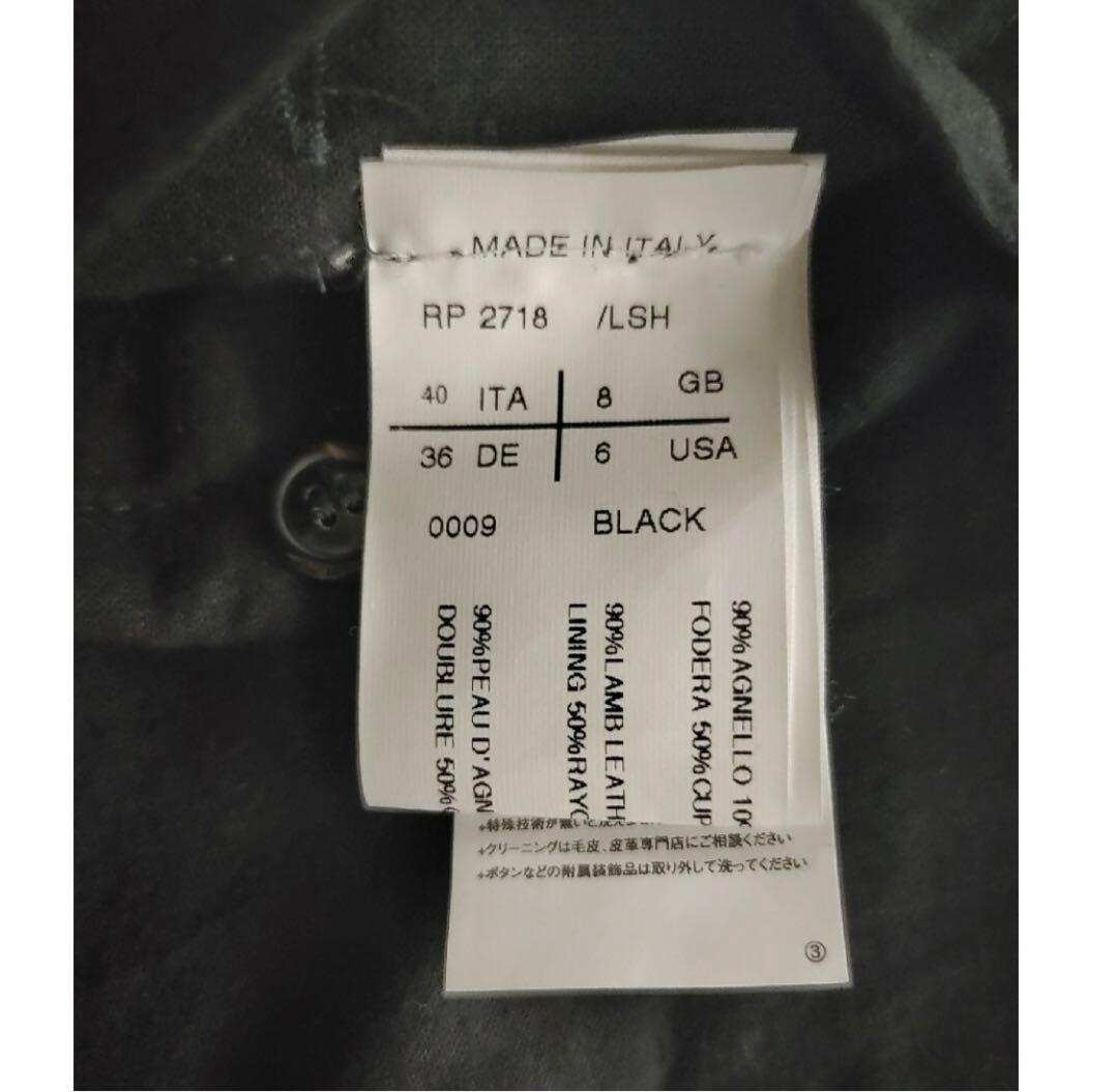 RICK OWENS ムートンジャケット