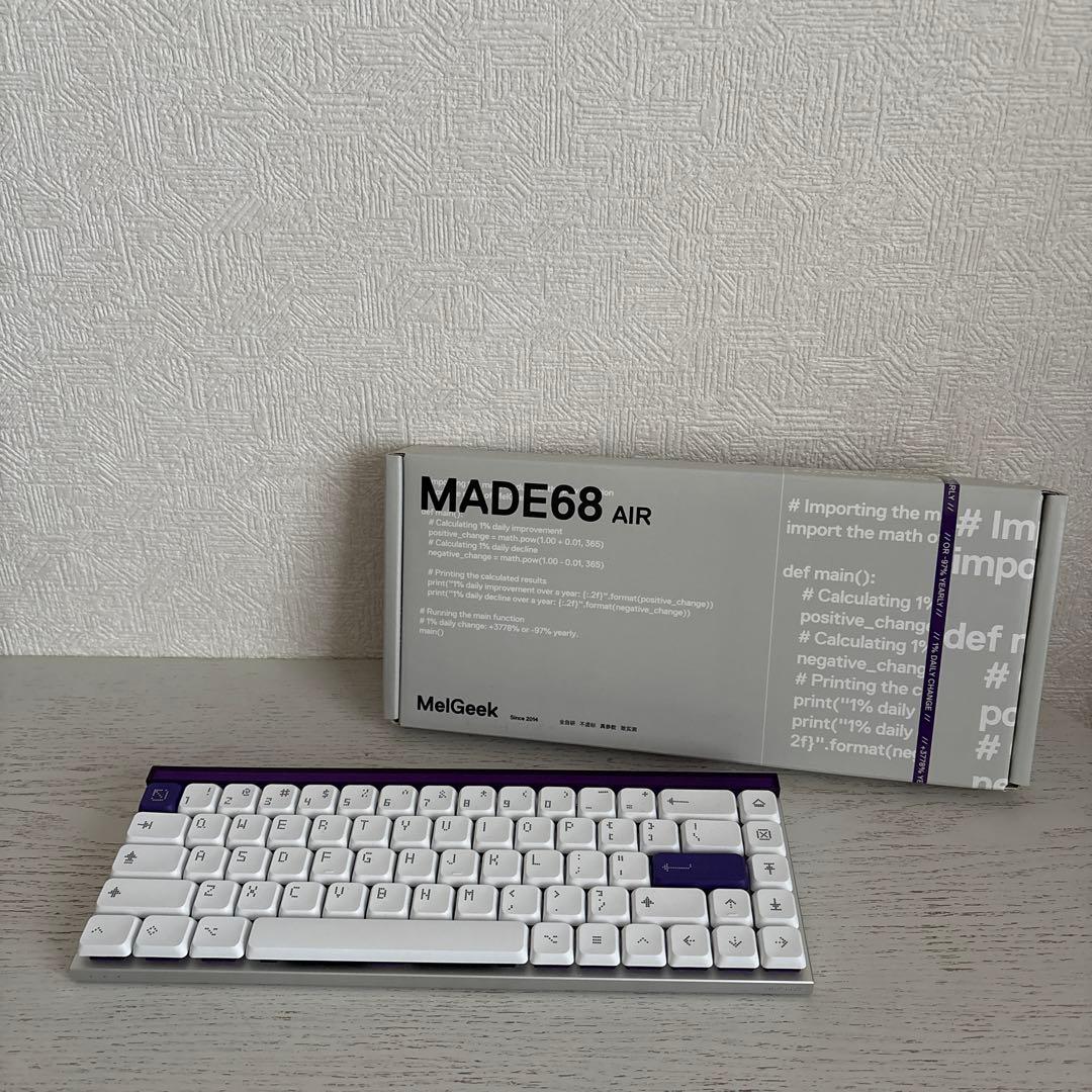 【大幅値下げ！】MelGeek MADE68 AIR キーボード