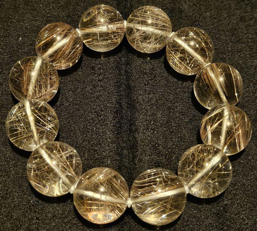 シルバールチルクォーツ ブレスレット 19mm